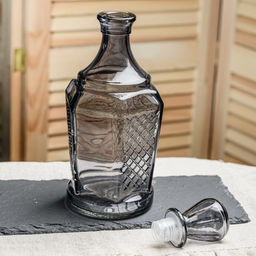 Графин 500 мл. (Графит) тонированный арт. 1162-Н5