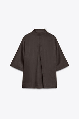 ZW COLLECTION RAMIE SHIRT - Zara фото 22