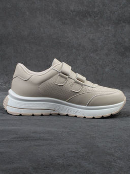 03-YH516-2 DK. BEIGE Кроссовки женские (натуральная кожа)