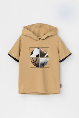 К 302305-1/светло-коричневый фуфайка для мал - Crockid фото 2