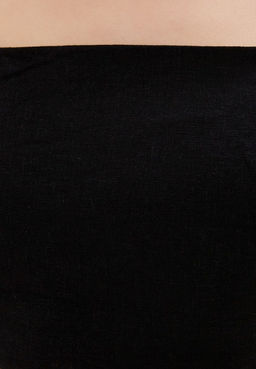 Укороченная блузка-топ из смесовой льняной ткани - Incity фото 10