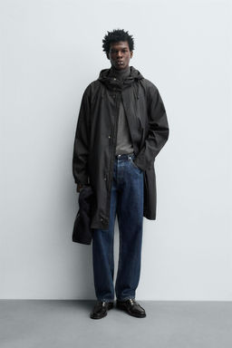 RUBBERISED HOODED PARKA