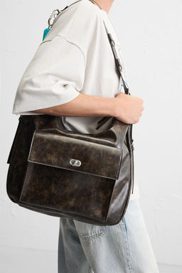 SHOULDER BAG WITH CHAINS - Zara фото 5