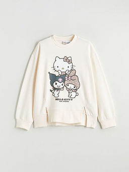 Hello Kitty Bask?l? K?z ?ocuk Sweatshirt