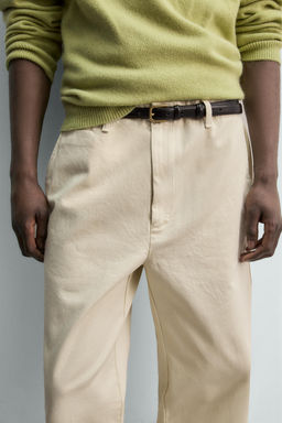 PANTALON CHINO REGULAR FIT / Beige claro - Zara фото 15