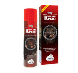 Пена от крыс и мышей "Киллер Крыс" аэрозоль 300г