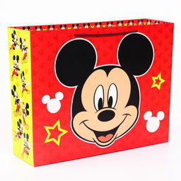 Пакет ламинированный горизонтальный, 50 х 40 х 15 см Мышка, Микки Маус