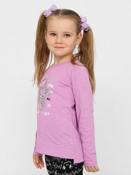 CWKG 63271-21-331 Джемпер для девочки,лаванда