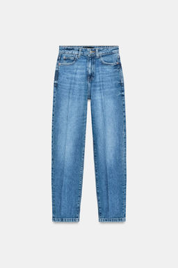 Z.01 MOM FIT HIGH-WAIST JEANS - Zara фото 9