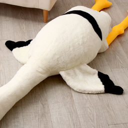 Мягкая игрушка «Фламинго», 190 см, цвет белый