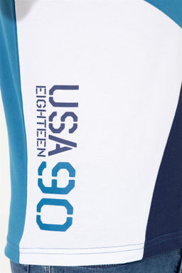 U. S. Polo Assn Мужская футболка-поло Petrol - U.s. polo assn фото 14