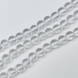 Бусины для украшений из Горного Хрусталя (60 бусин)