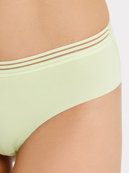 Цена за 2 штуки! Трусы женские слип-бикини в зеленом оттенке - Mark formelle фото 4