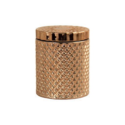 41259 GIPFEL Шкатулка DIAMOND 9.5x11.5 cм. Цвет: золотистый. Материал: стекло с напылением