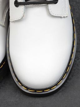 B6019-2 WHITE Ботинки демисезонные женские (натуральная кожа) - Фабричный китай фото 15