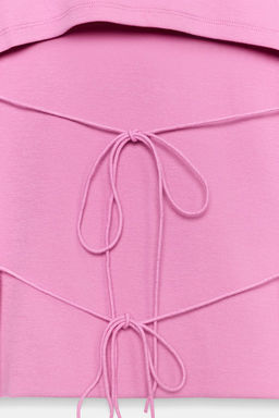 OPEN BACK TOP WITH BOWS - Zara фото 6