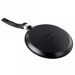 Сковорода блинная с тефлоновым покрытием д22см "Классик", h2см, s0,3см, ручка из термостойкого пластика (Россия)