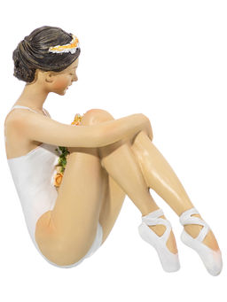 Статуэтка 12,5*7*12 см Балерина с цветами в белом - Elan gallery фото 23