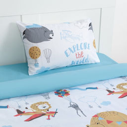 Постельное белье Этель 1.5 сп Авиатор 143х215 см, 150х214 см, 50х70 см -1 шт,100% хлопок, бязь  фото 2