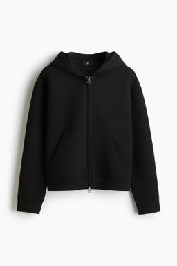 Chaqueta sudadera efecto neopreno Loose Fit - H&m фото 2