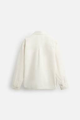 TEXTURED OVERSHIRT - LIMITED EDITION - Zara фото 7