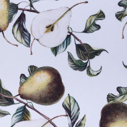 Комплект штор для кухни с подхватами Этель Груши 145х180см-2 шт., 100% п/э  фото 4