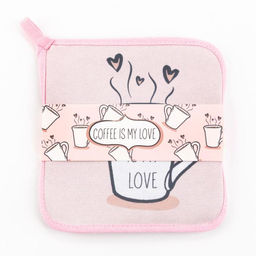 Набор кухонный Coffee прихватка, подставка под горячее - Доляна фото 6