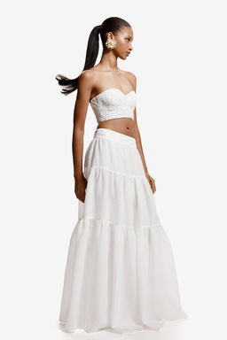 Top bustier bordado - H&m фото 4