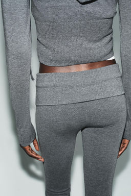 SEAMLESS FLARE TROUSERS - Zara фото 13