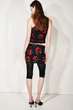 Top de un hombro con detalle enlazado - H&m фото 5