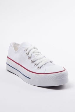 Trendyol Shoes Beyaz Bagc?kl? Yuksek Taban Kad?n Spor Ayakkab? TAKAW25SN00001 - Trendyolmilla фото 19