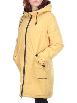 6122 YELLOW Куртка демисезонная женская AMAZING (100 гр.синтепона) - Фабричный китай фото 3