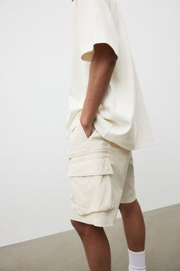 Bermudas cargo Regular Fit - H&m фото 4