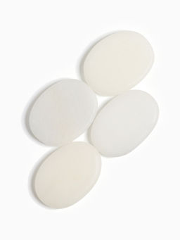 Камни для СПА 3×4 белый мрамор, 4 шт.