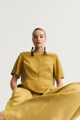 Blusa con peplum - H&m фото 3