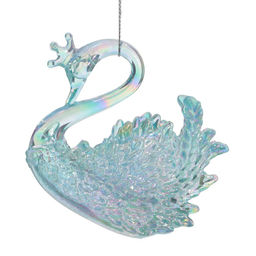 Изделие декоративное подвесное "Лебедь", L11 W3,5 H8,5 см