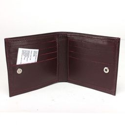 Портмоне женское Croco-ПР-902 натуральная кожа 1 отд, 10 карм, бордо галант (236) 235641 фото 3