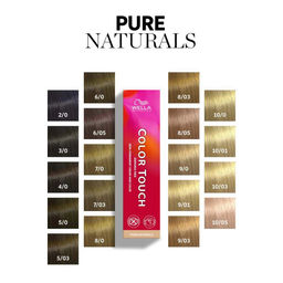 Краска Color Touch 10/05 очень светлый блондин натуральный махагон Wella Professionals  фото 2