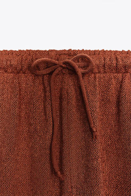 RUSTIC STRAIGHT-LEG TROUSERS - Zara фото 13