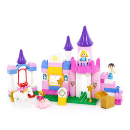 Конструктор Макси - Весёлая принцесса (86 элементов) (в коробке) - Полесье фото 2