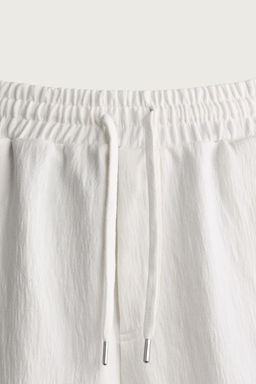BERMUDA JOGGER ESTRUCTURA / Blanco roto - Zara фото 12