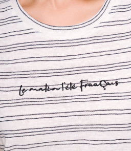 Футболка #КТ9102 (1), синий, белый