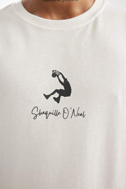 DeFactoFit Shaquille ONeal Футболка стандартного кроя с круглым вырезом и короткими рукавами  фото 7