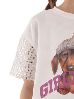 Джемпер для девочки О66577 - Карамелли фото 8