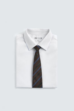 100% SILK STRIPED TIE LIMITED EDITION - Zara фото 3