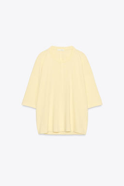 WASHED OVERSIZE T-SHIRT - Zara фото 5