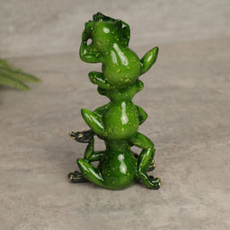 Фигурка Три лягушки 14 см / YX9055 /уп 32/Не вижу, не слышу, не скажу - Галеонтрейд фото 3