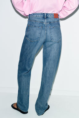 JEANS Z1975 STRAIGHT HIGH WAIST LONG LENGTH - Zara фото 22