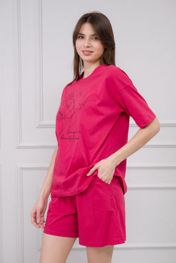 Пижама женская из кулирки Дива малина - Амадэль фото 8