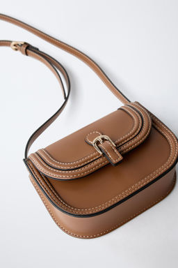 MINI BUCKLE CROSSBODY BAG - Zara фото 3